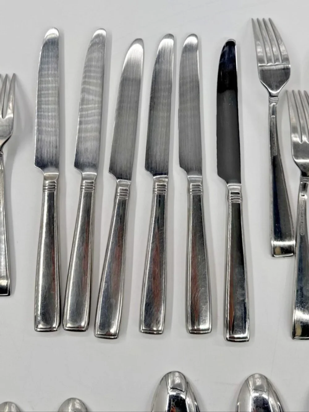 Reed & Barton BENSON Flatware Set Service for 6 Complete 30 PCS Stainless 18/10